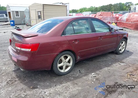 2007 Hyundai Sonata Limited/Se V6 from USA, damaged, VIN 5NPEU46F87H204653